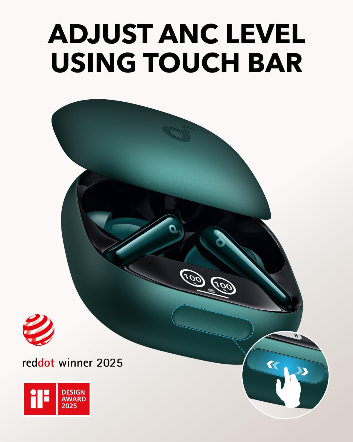 Liberty 4 Pro | Noise Cancelling True-Wireless Earbuds(Free Gift & Not for Sale)