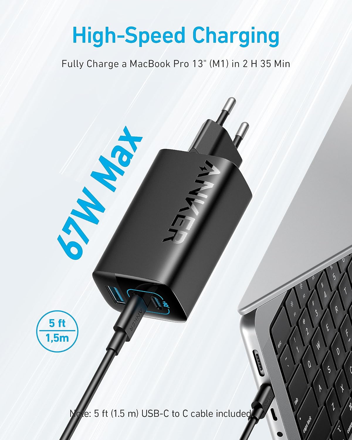 Anker 335 Charger (67W)