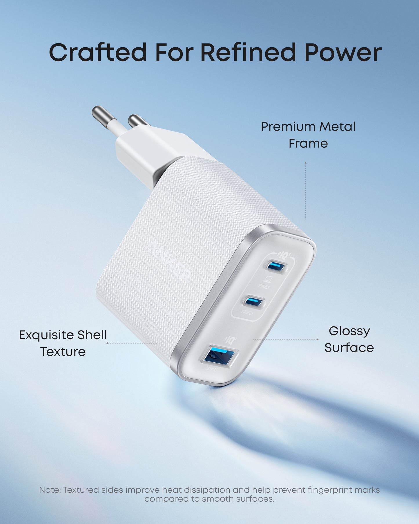 Anker Nano Charger (70W, 3 Ports)