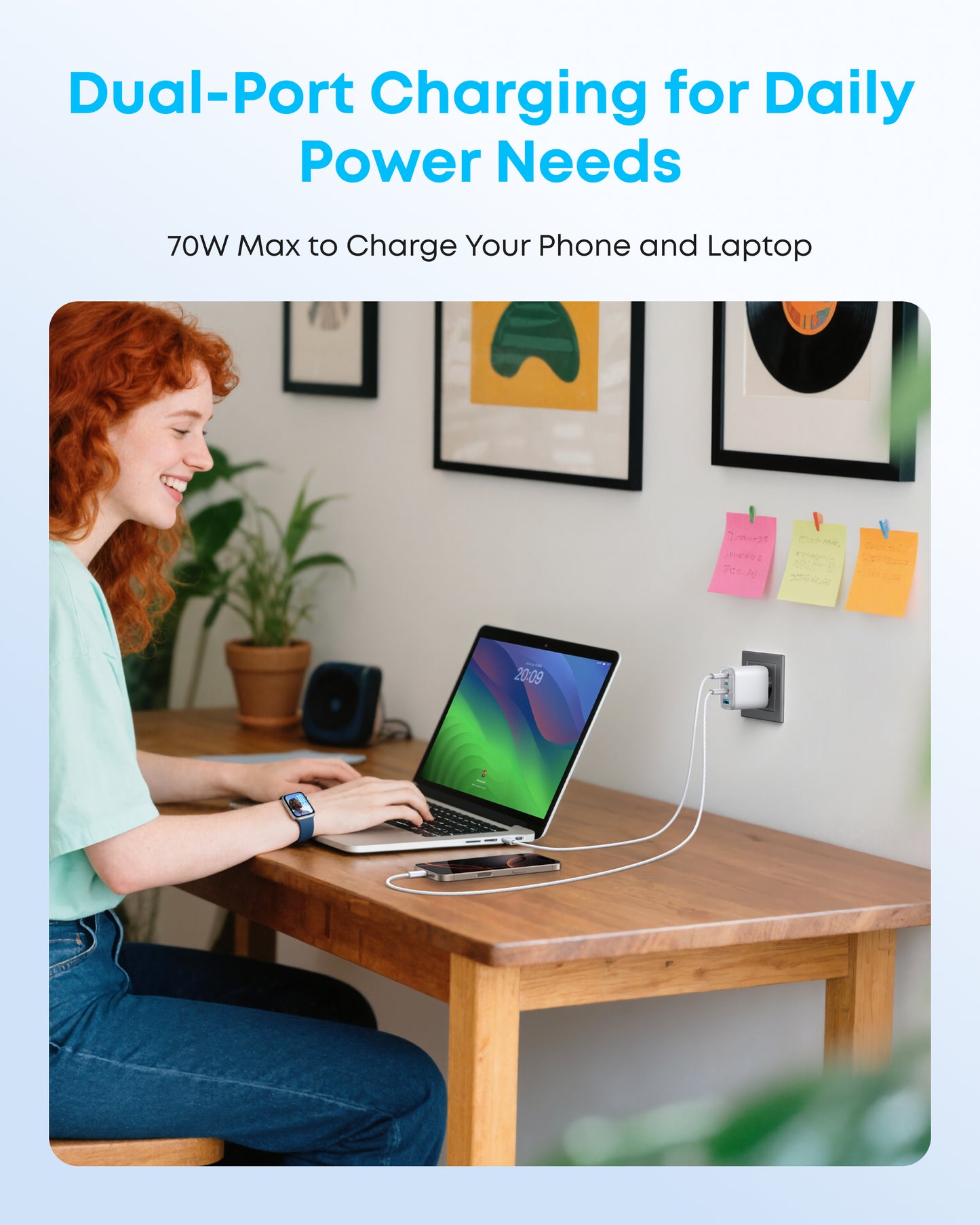 Anker Zolo Charger (70W, 4-Port, PD 3.0)