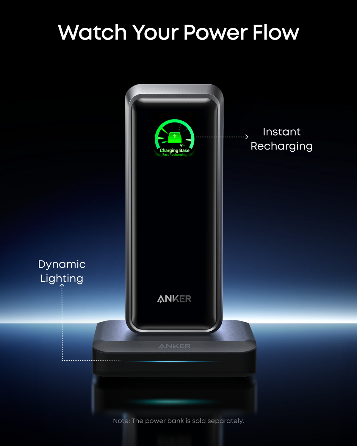 Anker Prime Power Bank (26K, 300W) and 150W Charging Base