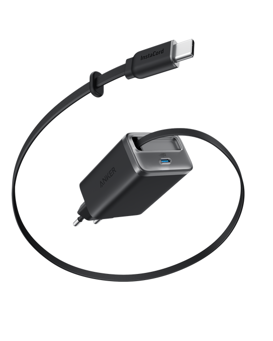 Anker Nano Charger (35W, Built-In Retractable USB-C Cable)