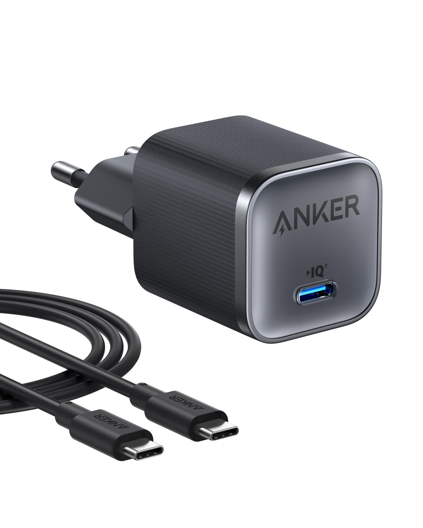 Anker Nano Charger (45W) with USB-C to USB-C Cable