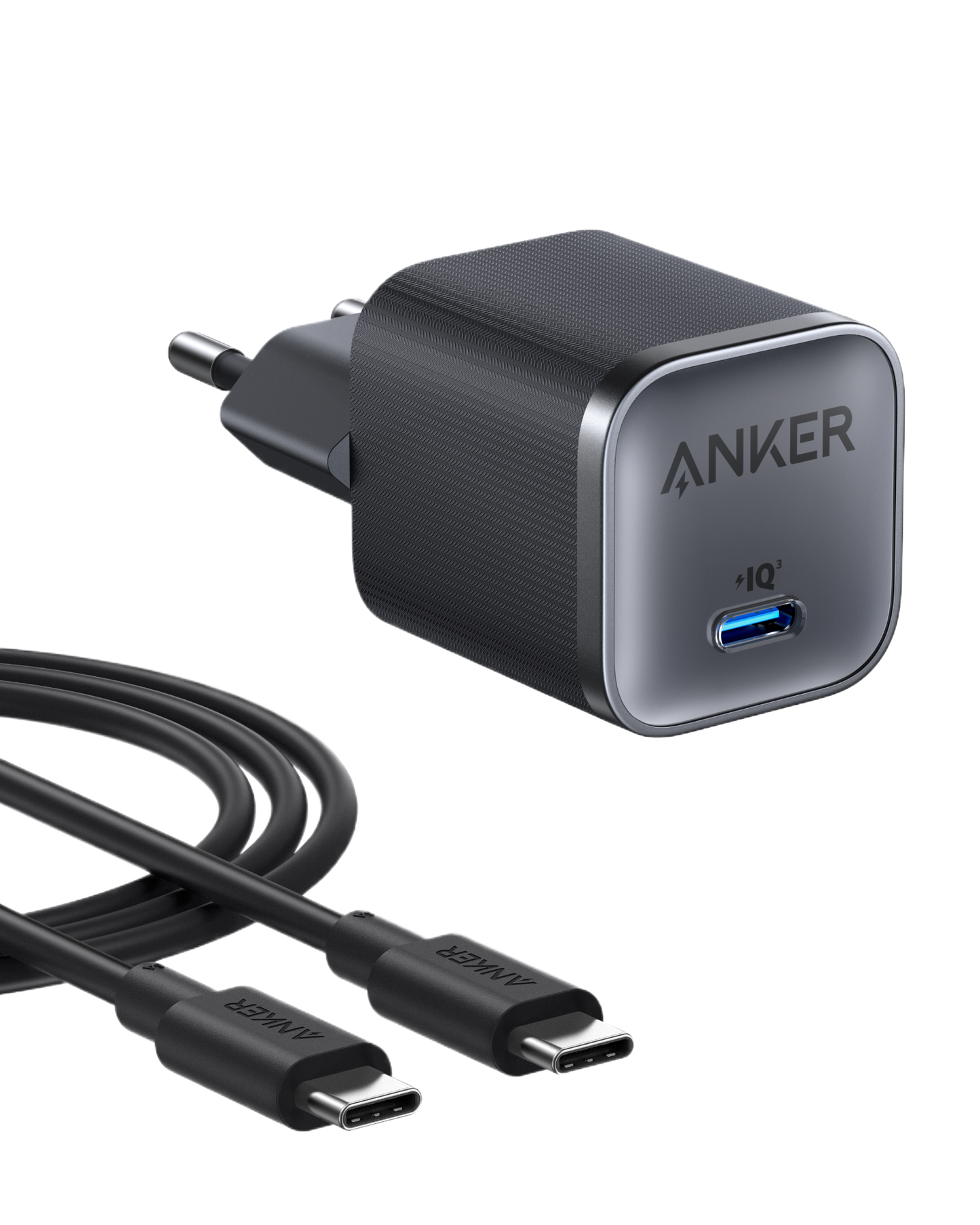 Anker Nano Charger (45W) with USB-C to USB-C Cable