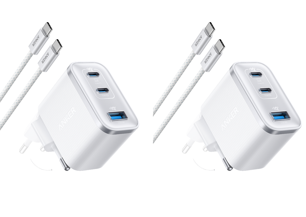 Anker Nano Charger (70W, 3 Ports)