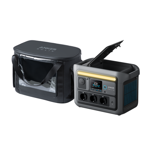Anker SOLIX C800 Portable Power Station and Water Resistant Bag