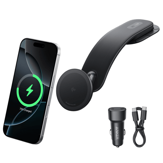 Anker Nano Wireless Car Charger (Magnetic, Detachable Pad)