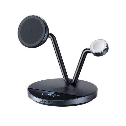 Anker Prime Wireless Charging Station (3-in-1, MagGo, AirCool, Dock Stand)