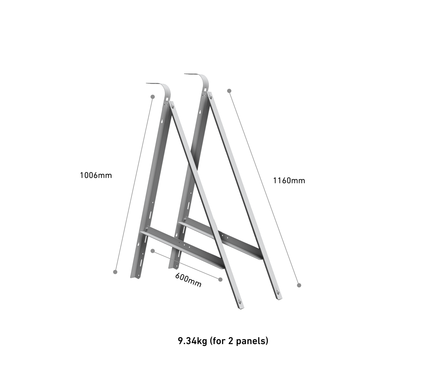 Anker SOLIX Balcony Brackets