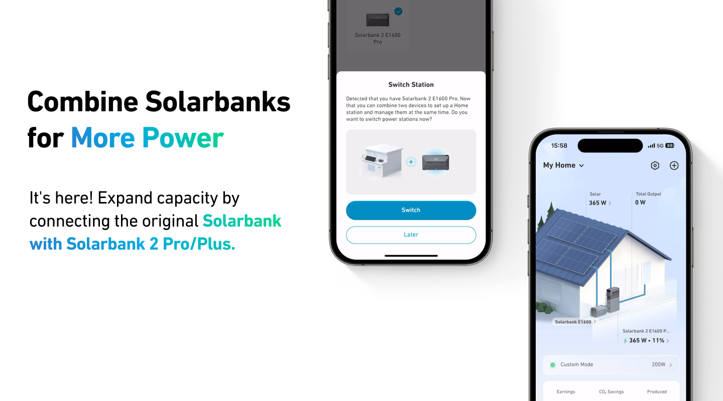 New Compatibility: Solarbank Works with Solarbank 2 Pro/Plus