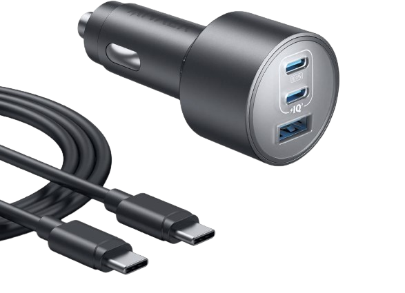 Anker Car Charger (167.5W, 3 Ports)