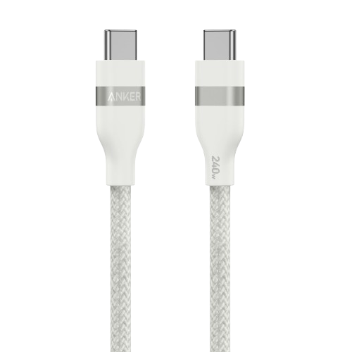 Anker USB-C to USB-C Cable (240W, Upcycled-Braided)