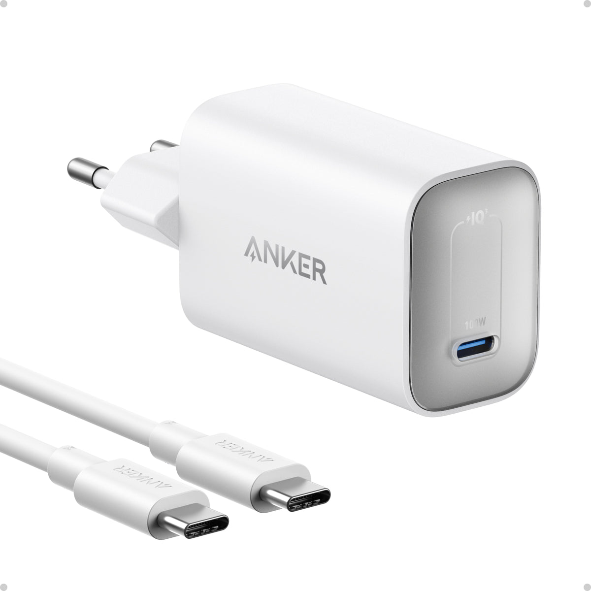 Anker Nano Charger (100W) with USB-C Cable