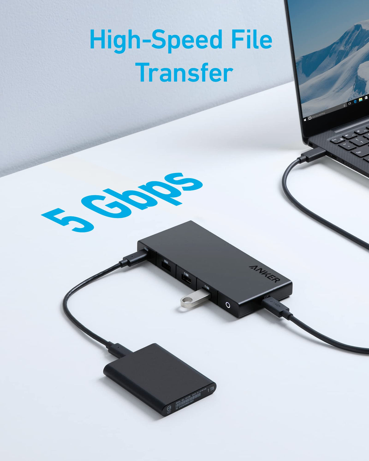 Anker &lt;b&gt;364&lt;/b&gt; USB-C Hub (10-in-1, Dual 4K HDMI)