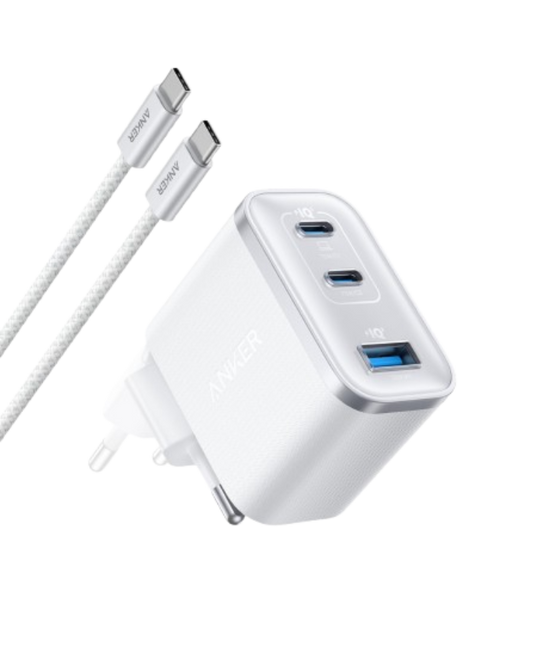 Anker Nano Charger (70W, 3 Ports)