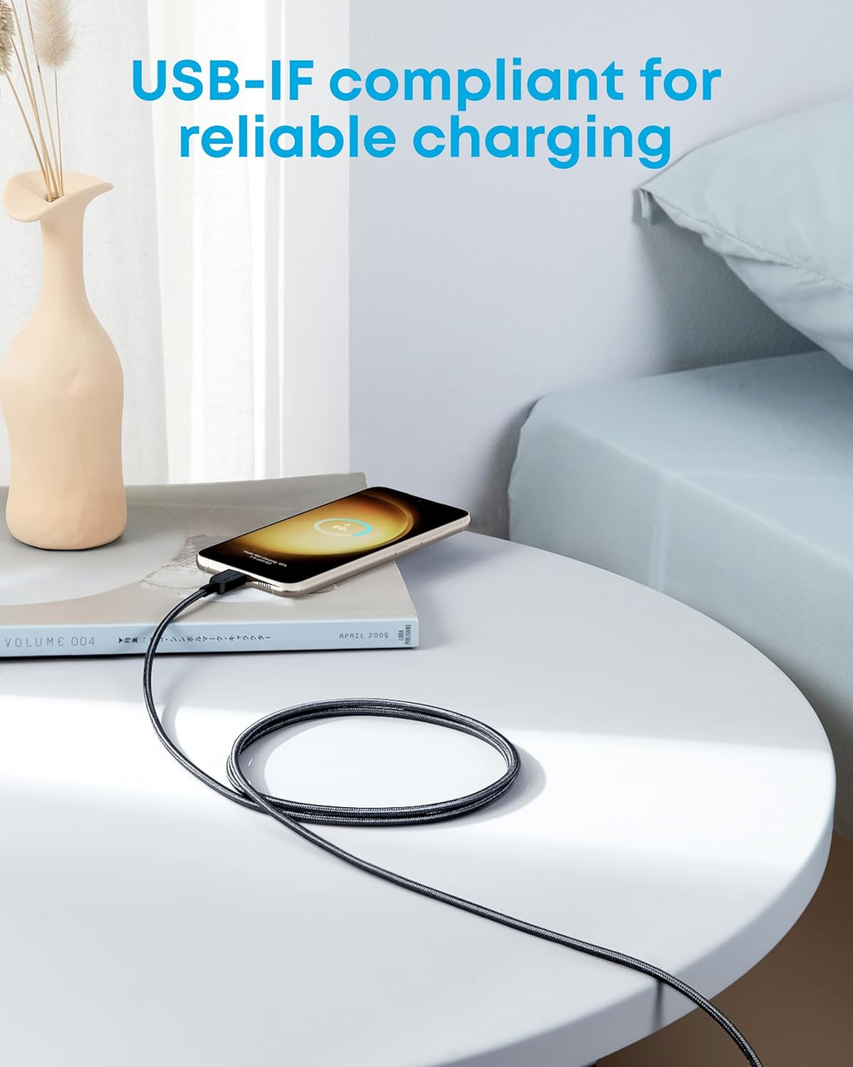 Anker 310 USB-C to USB-C Cable (6ft Braided)-2 pack