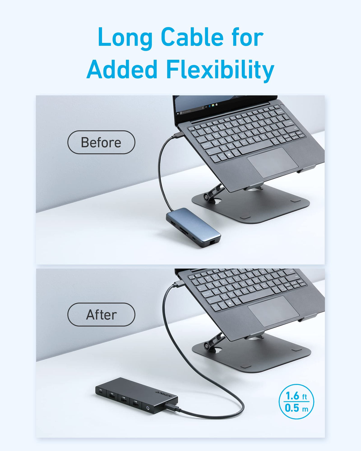 Anker &lt;b&gt;364&lt;/b&gt; USB-C Hub (10-in-1, Dual 4K HDMI)