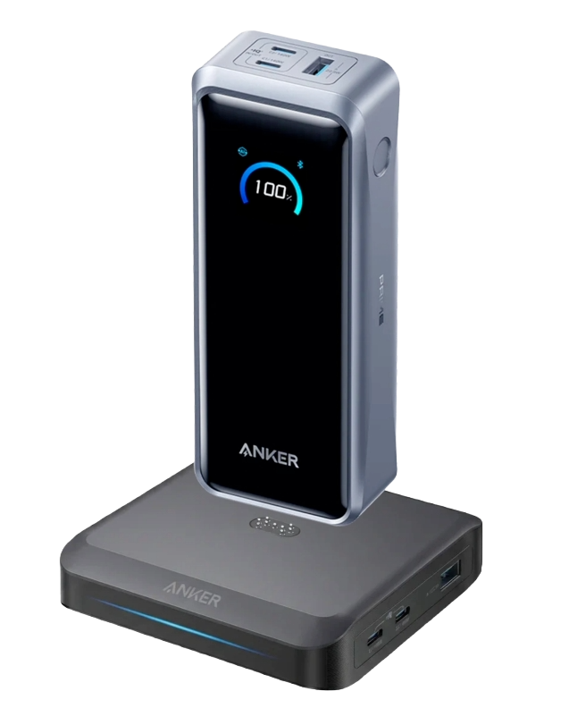 Anker Prime Power Bank (26K, 300W) and 150W Charging Base