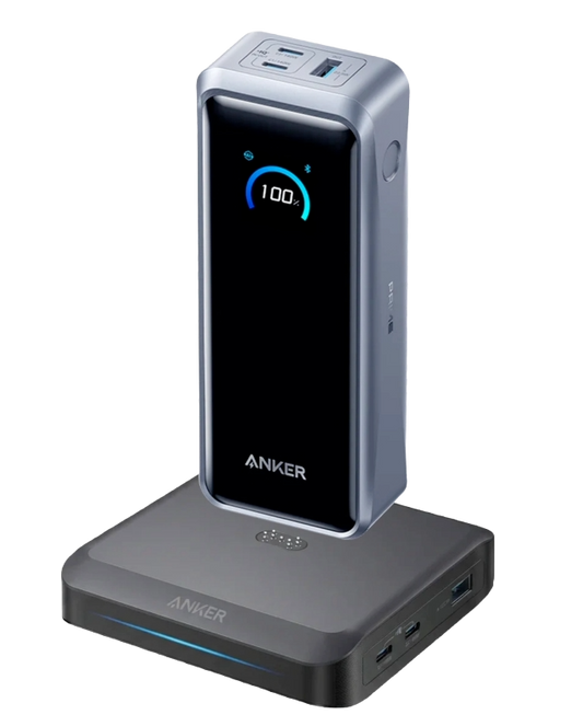 Powerbank Anker Prime (26 250 mAh, 300 W)  i Podstawa ładująca Anker Prime (150 W, 3 portów )