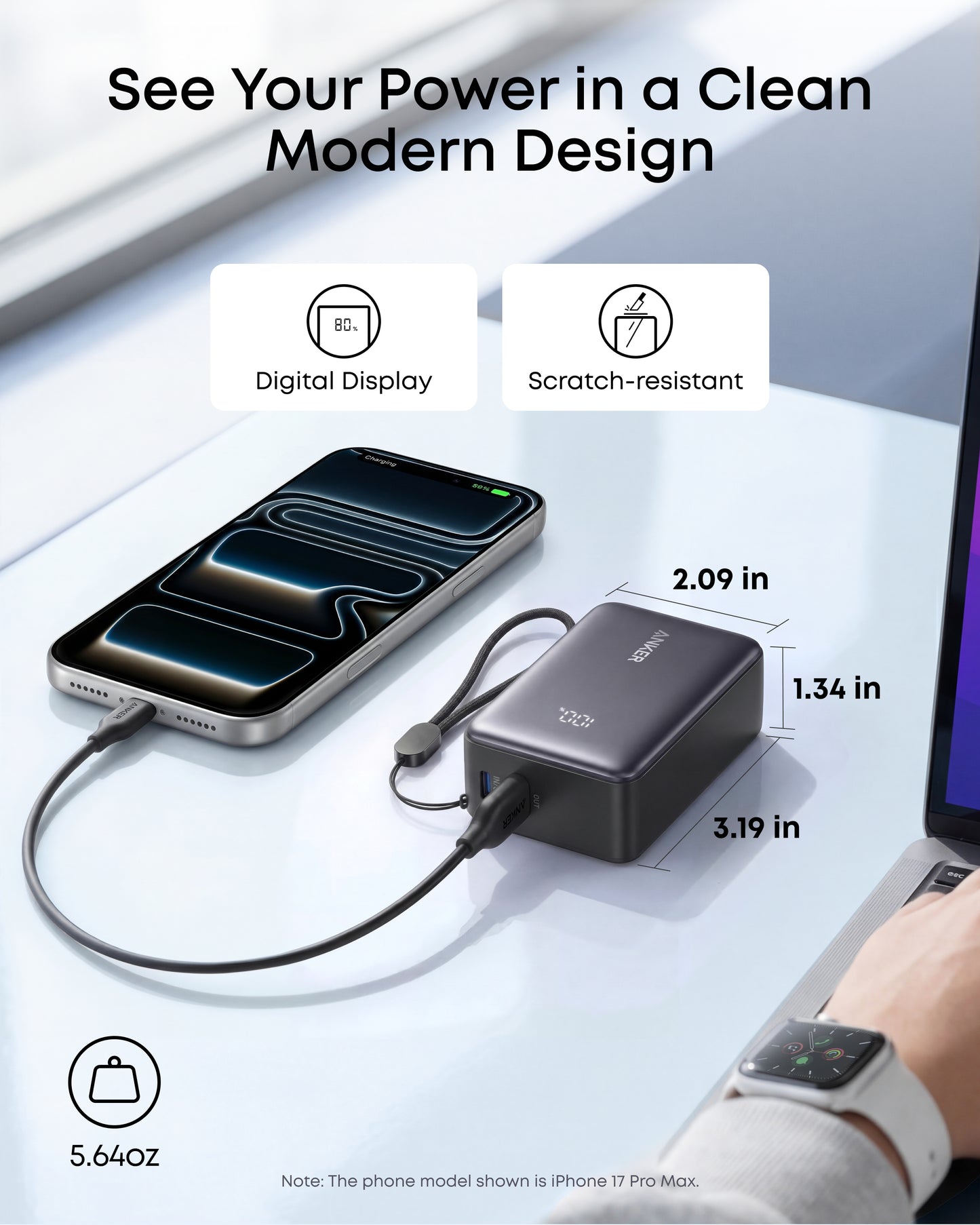 Anker Zolo Power Bank (5K, 15W)