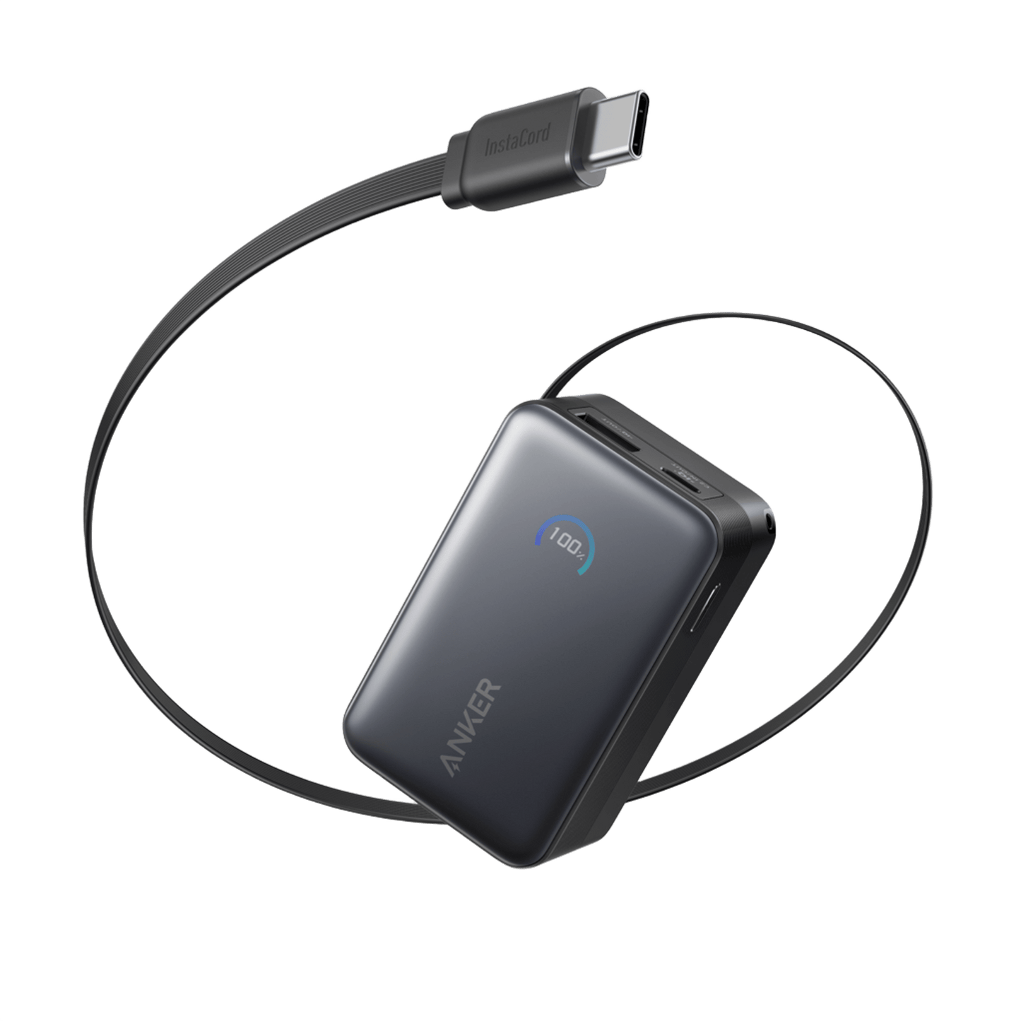 Anker Laptop Charger (140W, 4-Port, PD 3.1) with USB-C Cable and Anker Nano Power Bank (10K, 45W, Built-In Retractable USB-C Cable)