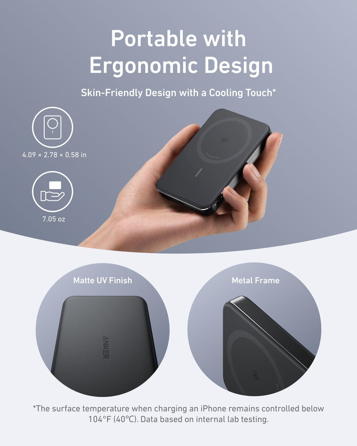 Anker Charger (100W, 3 Ports, Smart Display),Anker MagGo Power Bank (10K, Slim) and Anker Prime USB-C to USB-C Cable