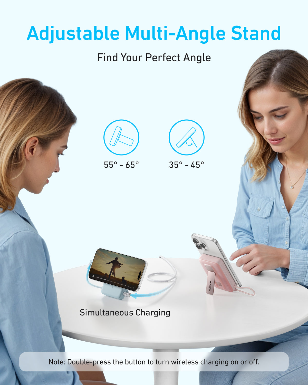 Power Bank (10K, Magnetic, Built-In USB-C Cable)