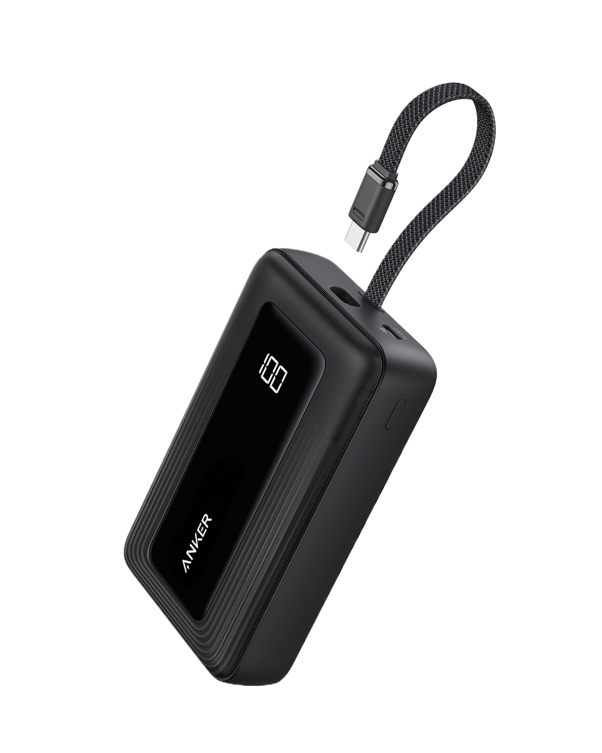 Anker Zolo Power Bank (20K,30W,Built-In USB-C Cable)