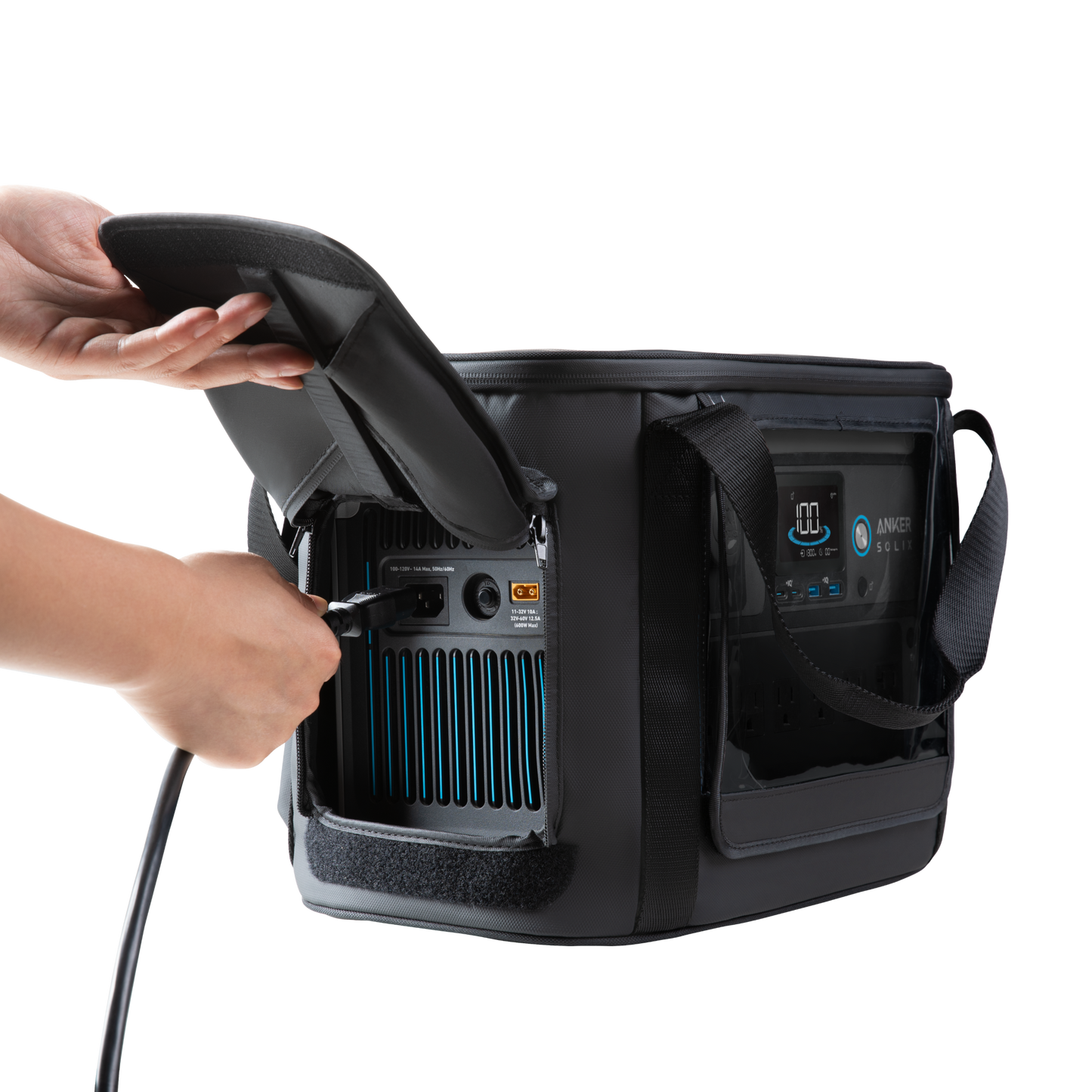 Anker SOLIX C800 Portable Power Station and Water Resistant Bag