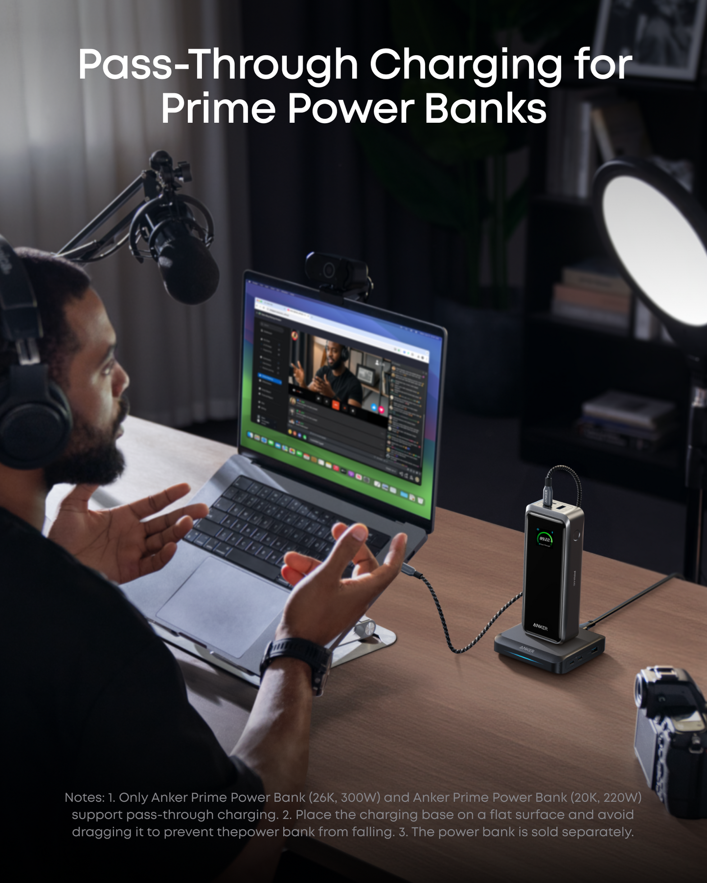 Anker Prime Charging Base (150W, 3 Ports)