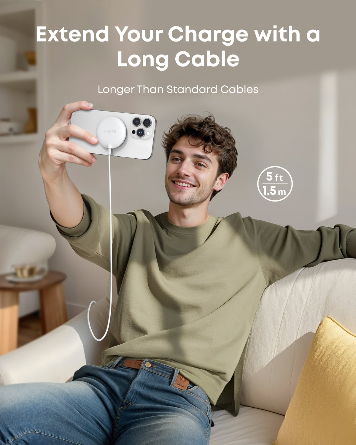 MagGo Wireless Charger (15W, Pad)