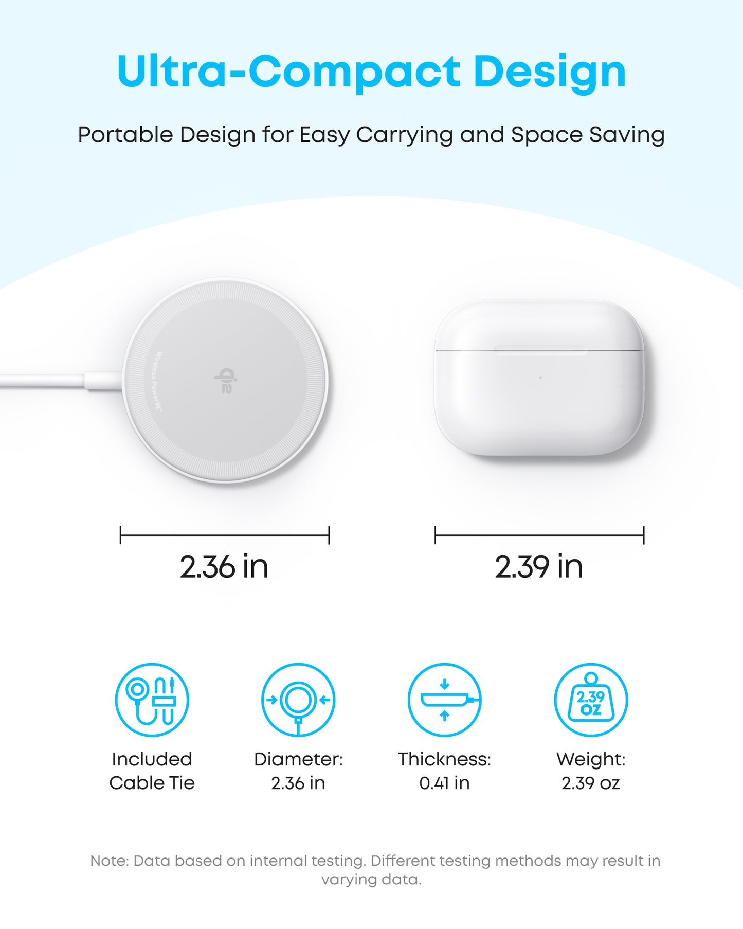MagGo Wireless Charger (15W, Pad)