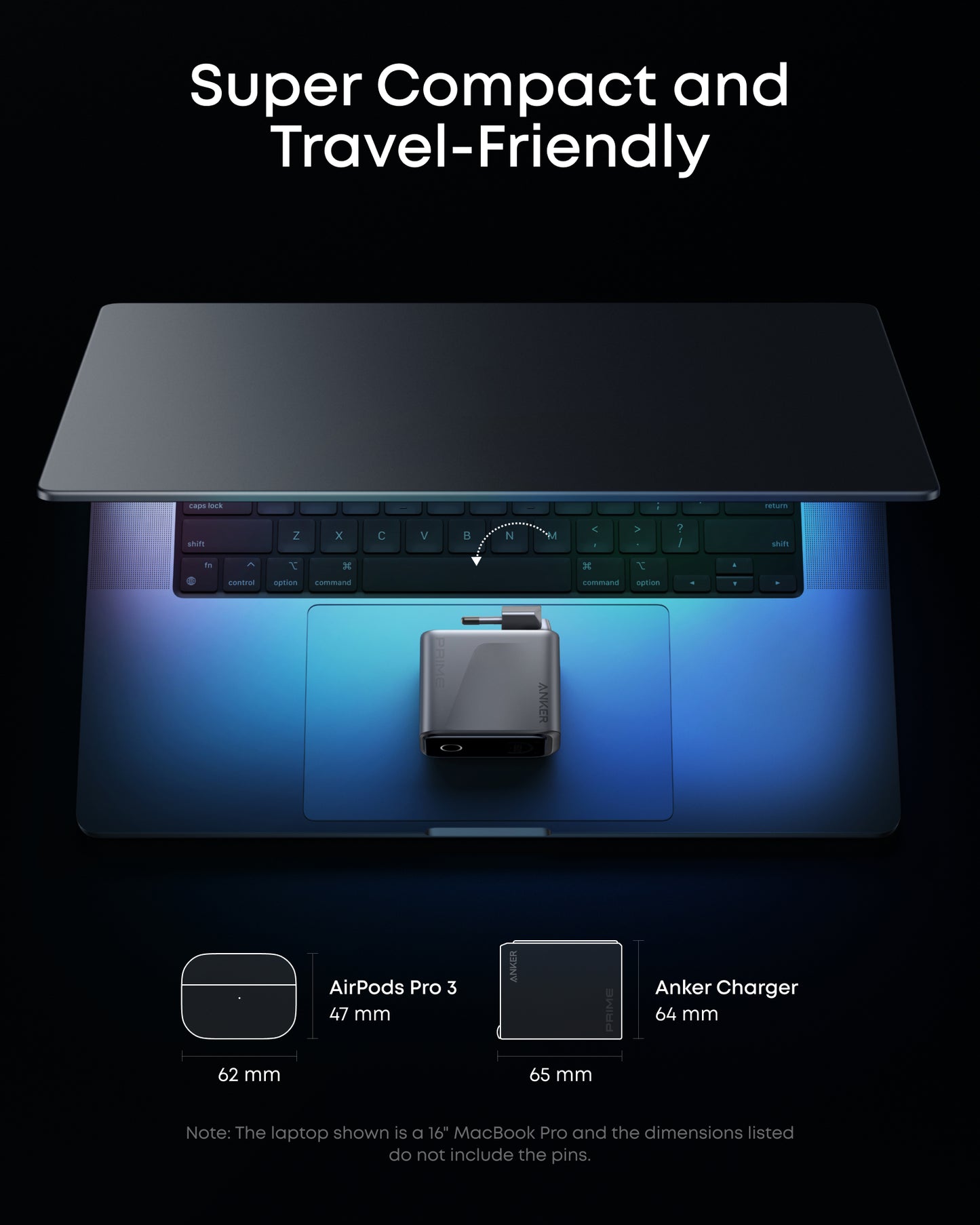 Anker Prime Charger with Anker Prime USB-C to USB-C Cable