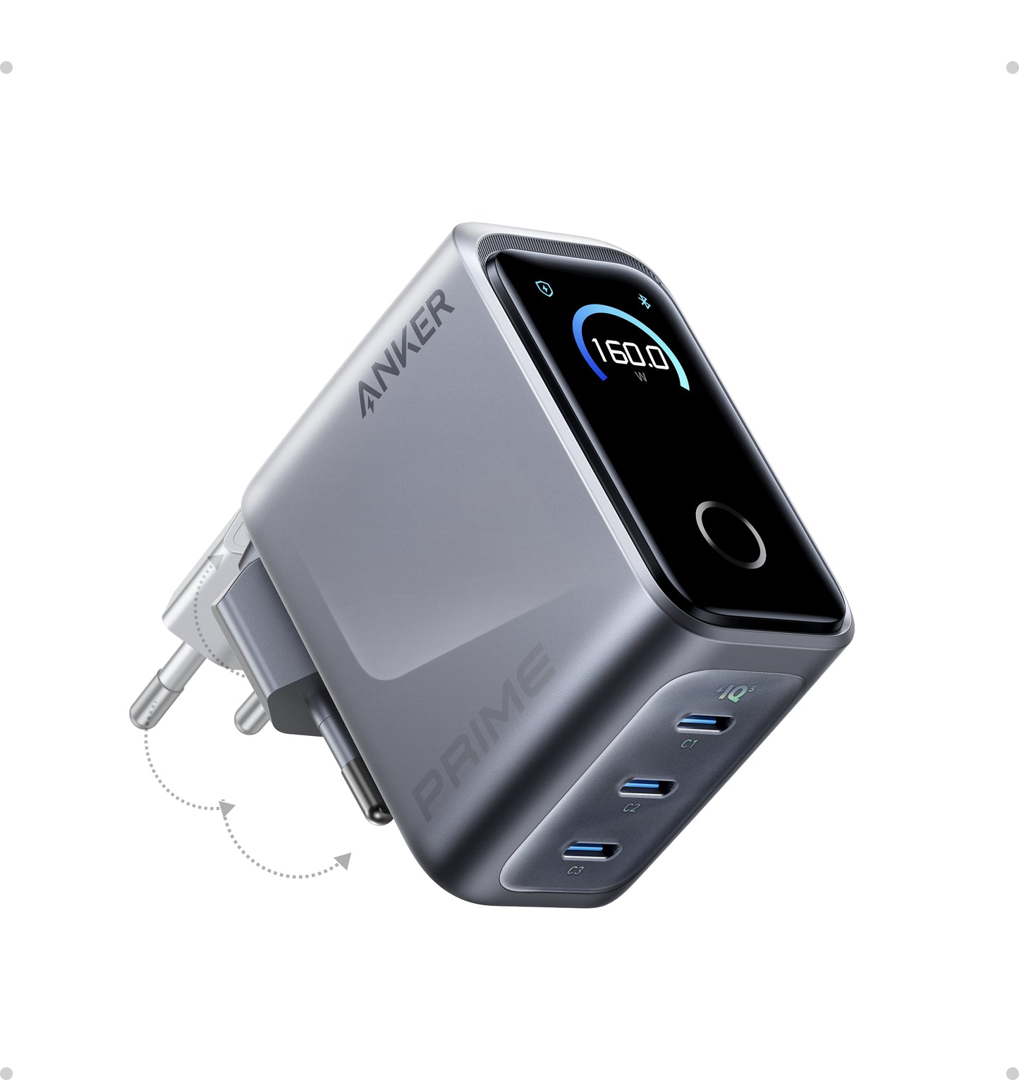 Anker Prime Charger with Anker Prime USB-C to USB-C Cable