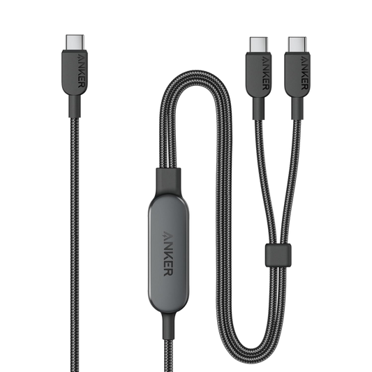 Kabel USB-C Anker 2-w-1 (140W) - Anker Polska