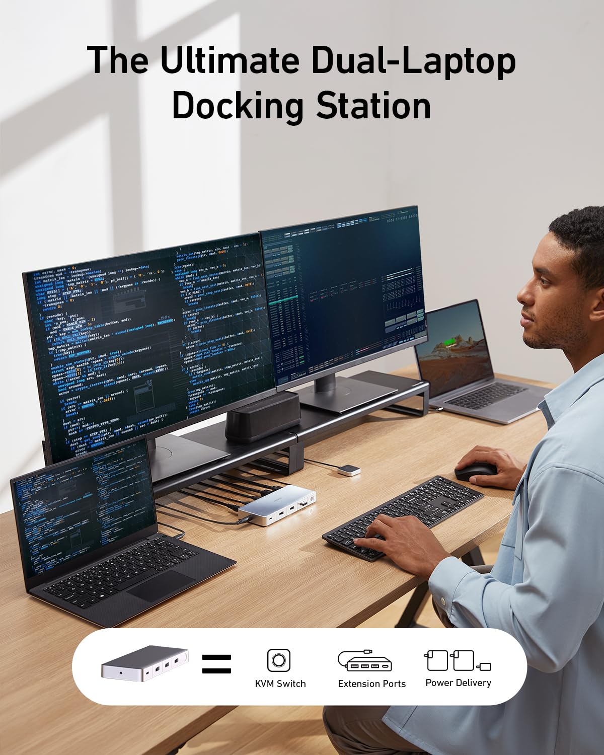 Anker <b>554</b> USB-C Docking Station (KVM-Switch)