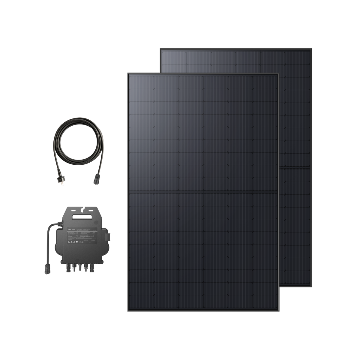 Anker SOLIX Balcony Solar Power System 2×  Solar panel