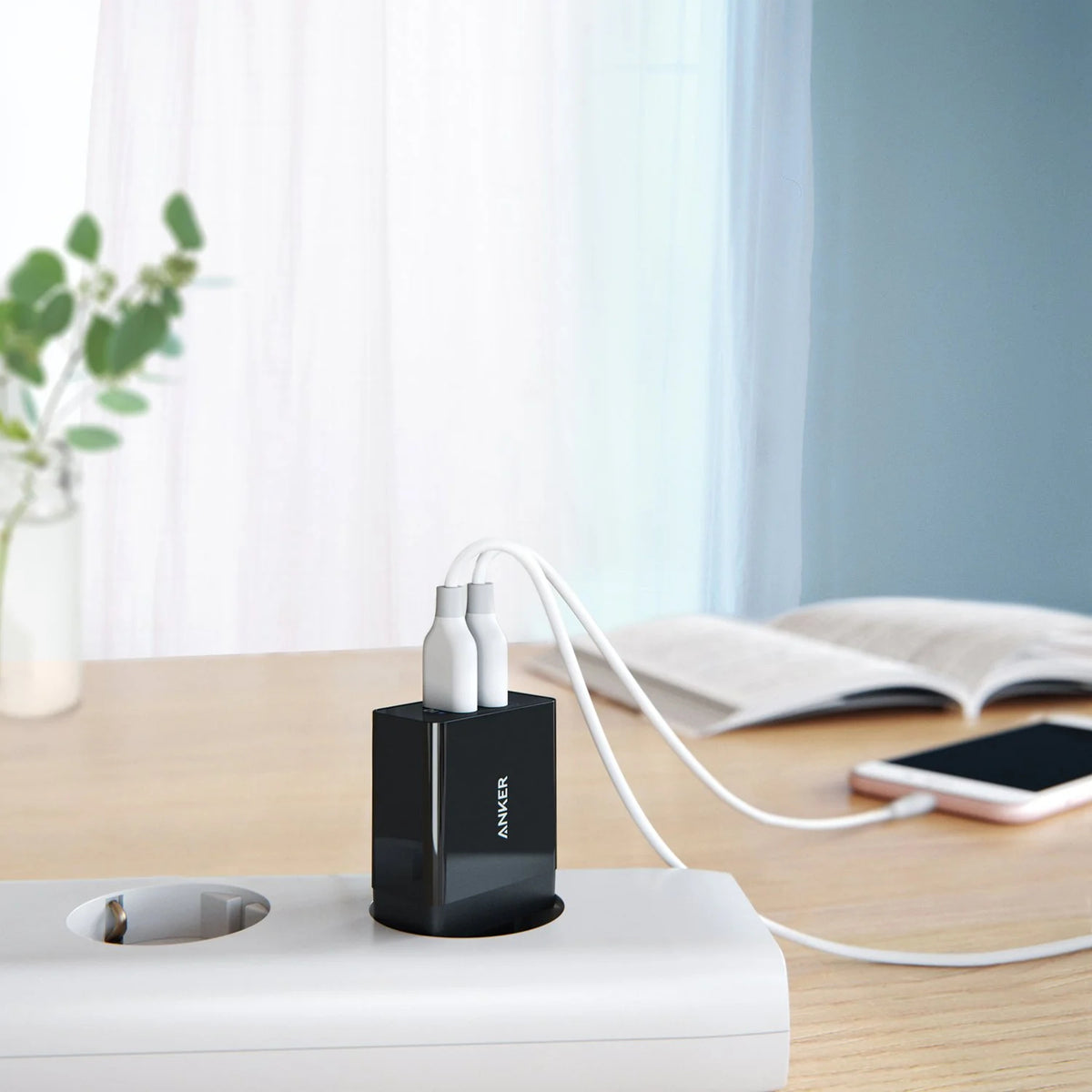 Anker 24W 2-Port USB Wall Charger