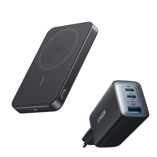 Anker MagGo Power Bank (10K, Slim) and Anker 735 Charger (Nano II 65W)