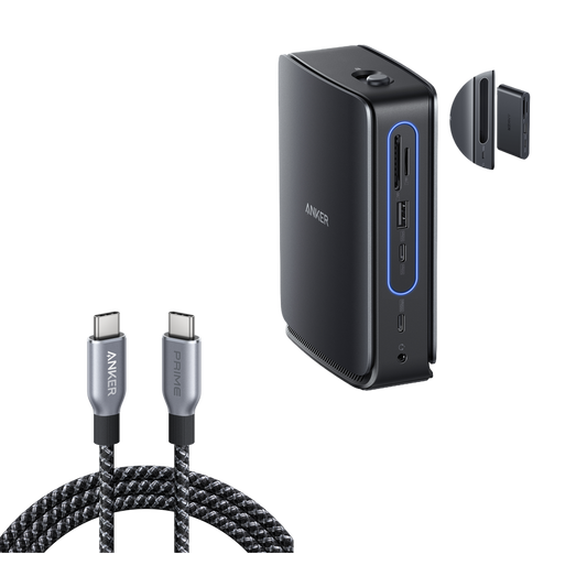 Stacja dokująca Anker Prime i Kabel Anker Prime USB-C do USB-C